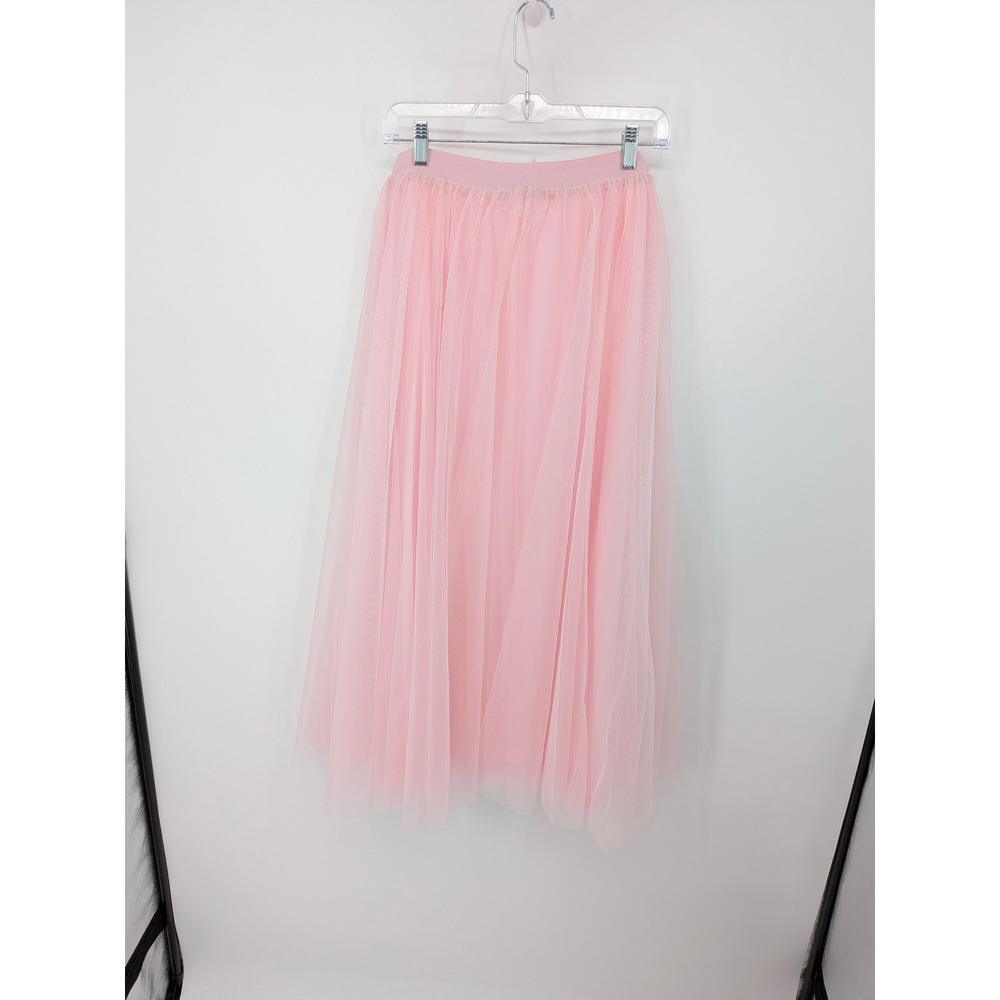 Baltic Born Mila Tulle Skirt L Pastel Pink Maxi Formal Party Balletcore Fairy - Picture 3 of 9